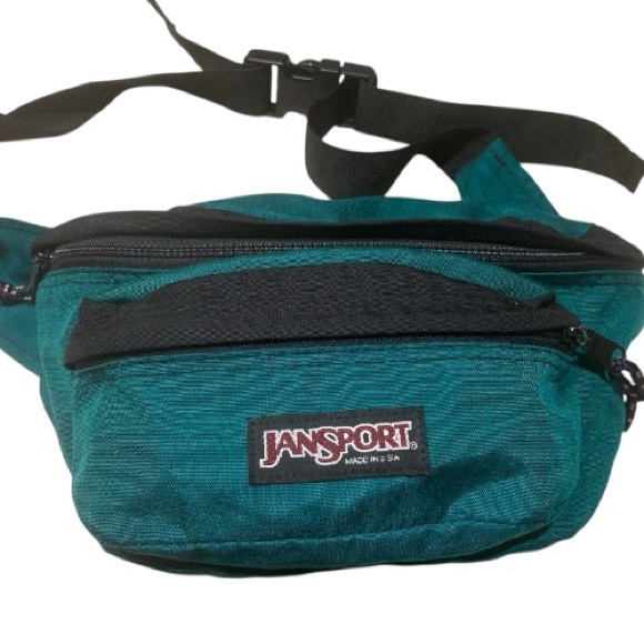 Jansport Other - JanSport Green Belt Bag Adult Size Two Pocket